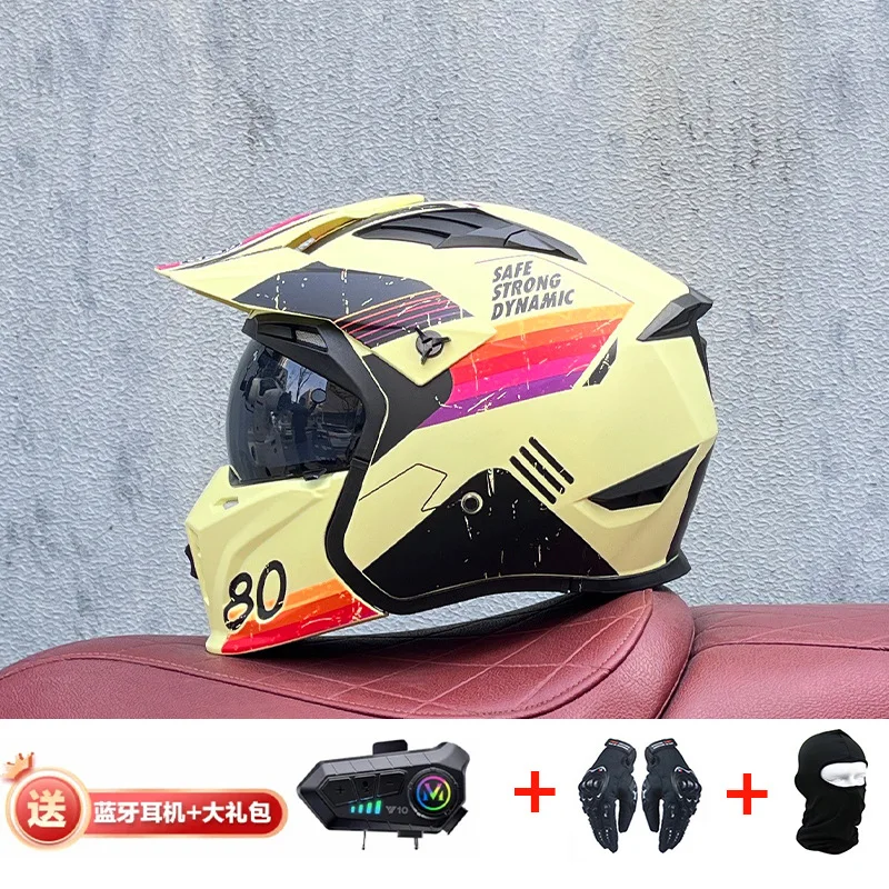 Orz Bluetooth шлем внедорожный – обзор и цена Full Face Motorcycle Helmet With Bluetooth