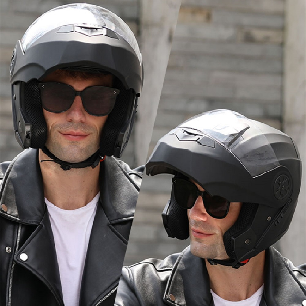 Модульный мотоциклетный шлем с – обзор и цена Full Face Motorcycle Helmet With Bluetooth