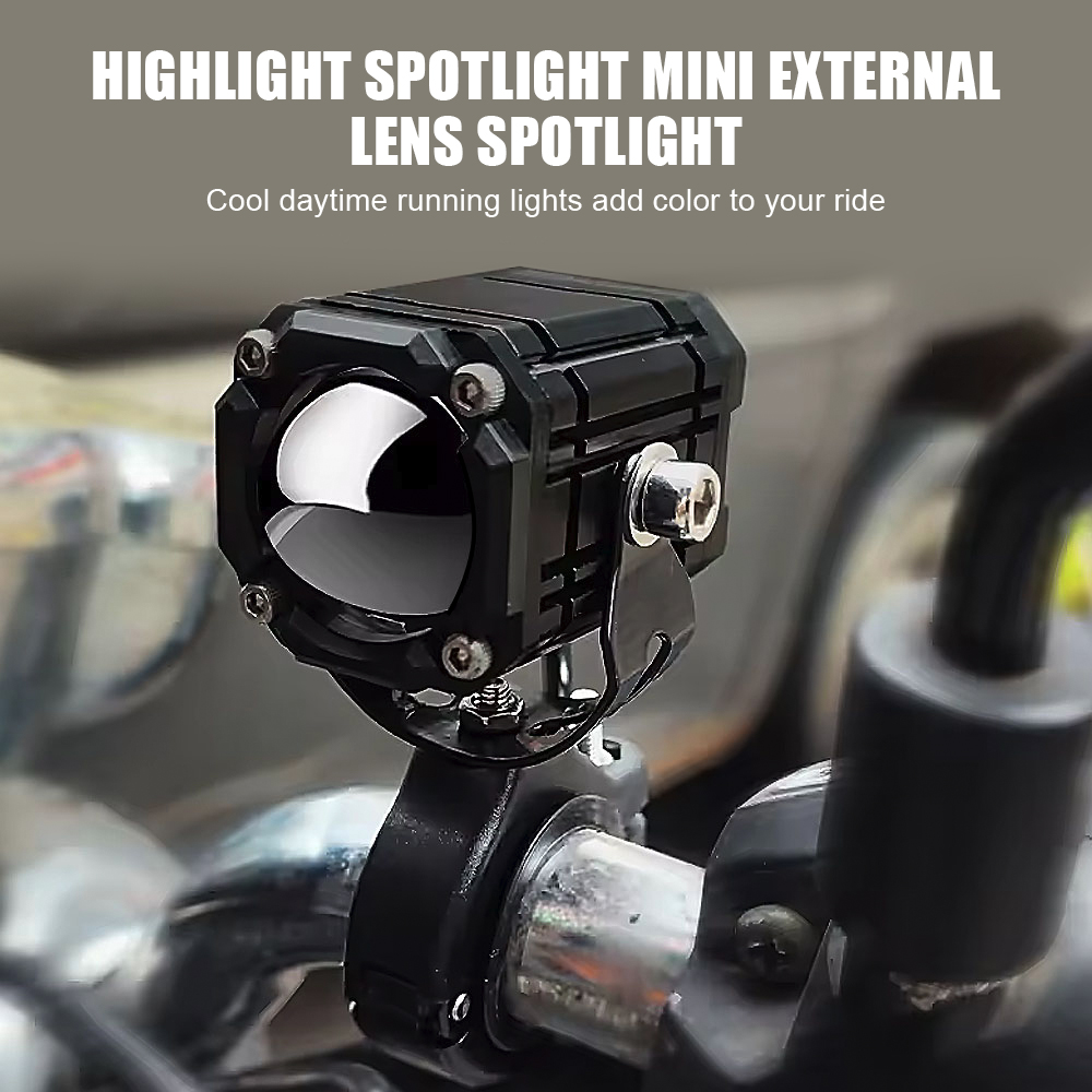 Светодиодный вспомогательный ф – обзор и цена Universal Motorcycle Led Headlight Projector
